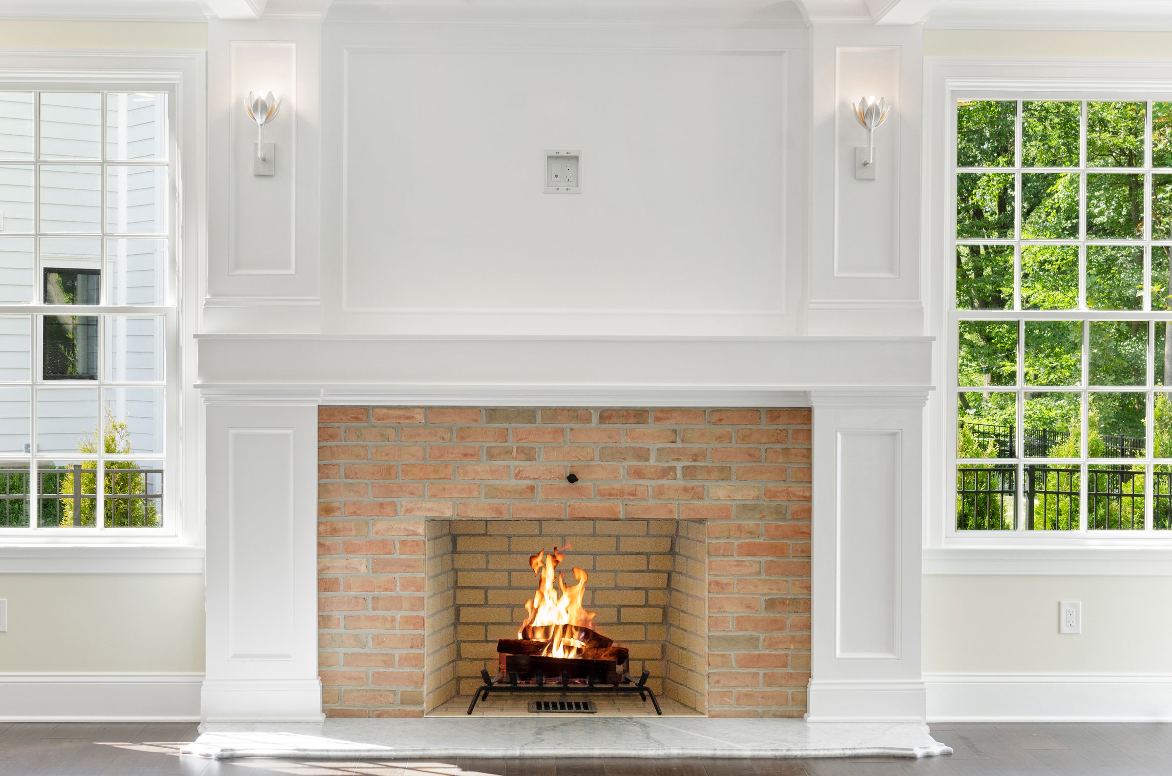 Family Room Fireplace Detail